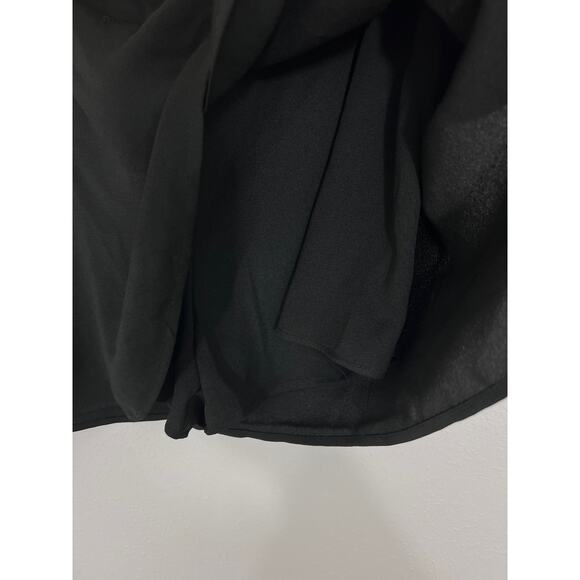 NWT DR2 Black Faux Wrap Skort w/ Built-In Shorts Size XL - Picture 7 of 7